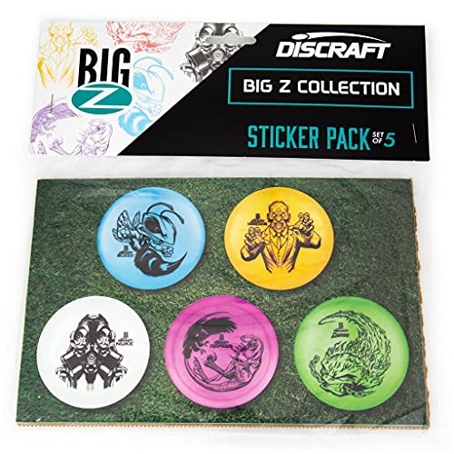 Discraft Big Z Sticker Pack Disc Golf Sticker Pack