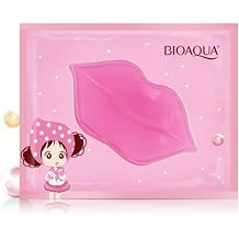 BIOAQUA Lip Plumper Collagen Nourishing Crystal Pink Lip Mask Natural Shiny Moisturizing Smooth Texture Healthy Elasticity 30