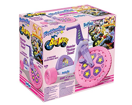 The Original Big Wheel, Pink-Purple, Giant 16" Wheel Ride On Tricycle, 3 Position Seat - Trike Grows With Child, Kid Powered Pedal Bike, 50Th Year, Sit Down Riding Around Outdoor Toy, Ages 3-8 (19060) #TOP2