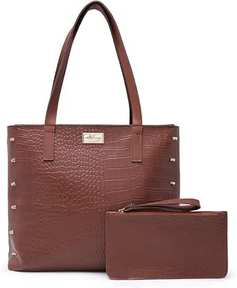 Kit Bolsa Feminina Sacola Grande + Necesser Promoção Willibags Barato