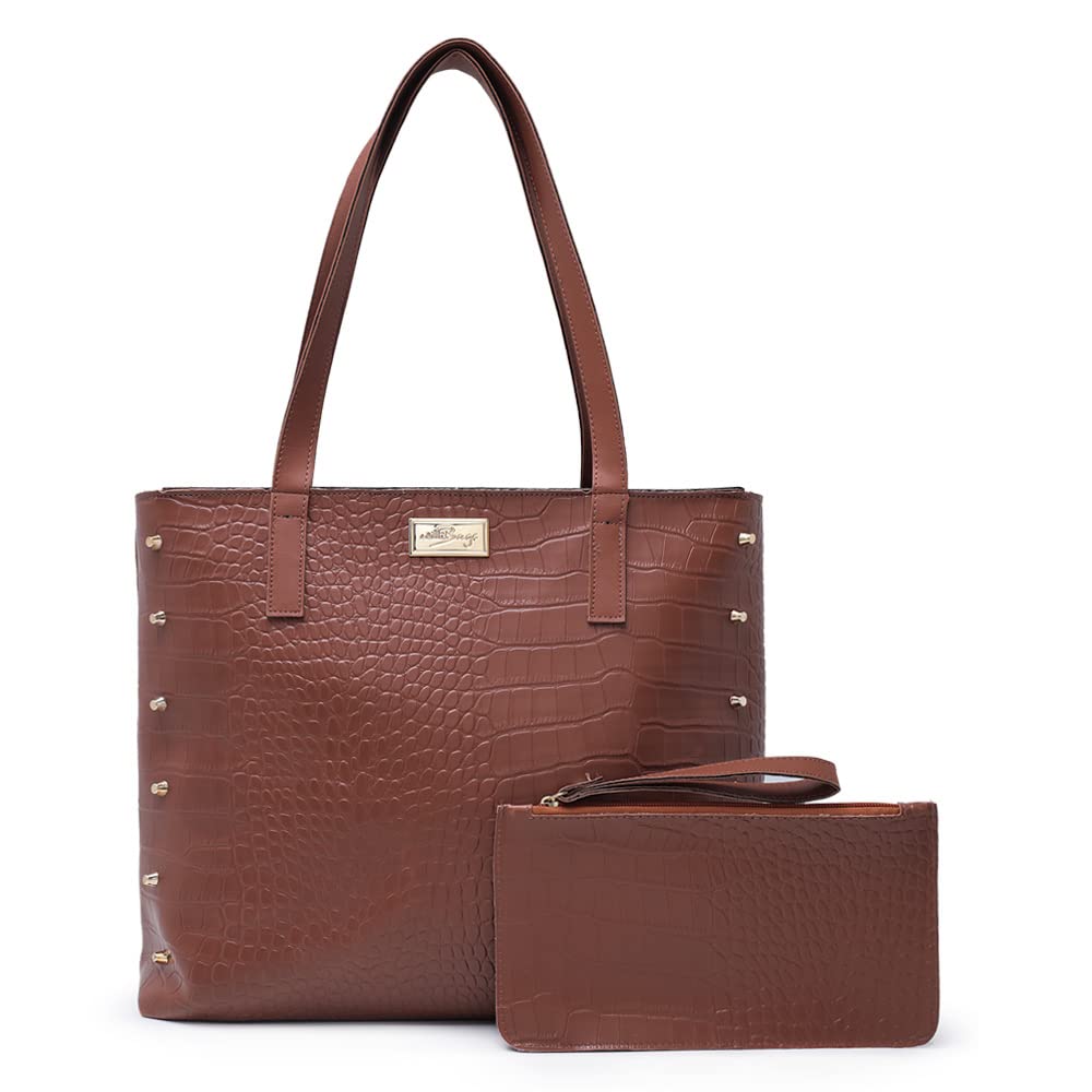Kit Bolsa Feminina Sacola Grande + Necesser Promoção Willibags Barato