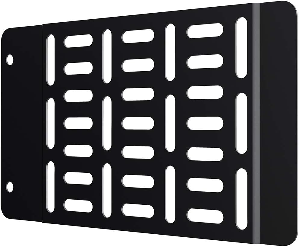 MAHARA Universal Streaming Device Mount for Behind TV - Compatible with Roku, Apple TV, Amazon Fire TV, Hard Drives - TV Accessory Mount supports 1.5kg - Attaches to TV VESA Fixing Holes