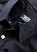 Charles Wilson Camisa Manga Larga Popelina Lisa para Hombre (Large, Navy Blue)