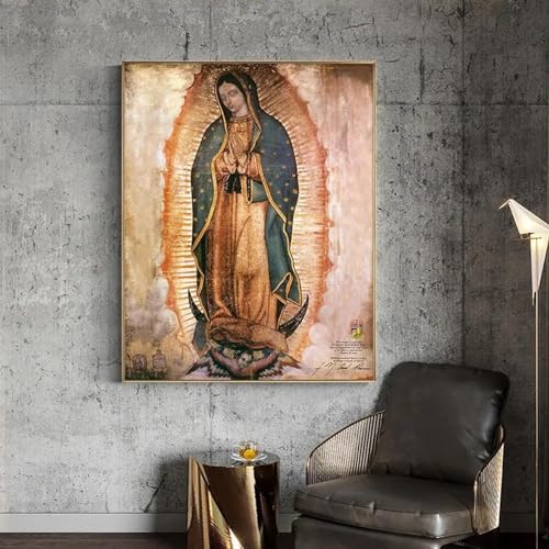 Impression toile Guadalupe tableau decoration murale 40x60cm