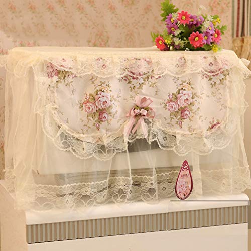 Capa de renda para forno de micro-ondas IMIKEYA para decoração de cozinha de casa e forno decorativo