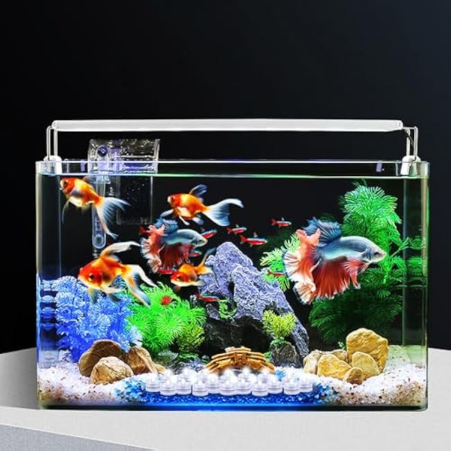 Submersible LED Light, Tea Lights, Pond Underwater Small LED Lights, Battery Operated 125 Hours, for Wedding Home Vase Festival Party Decoration White 24Pcs (Built-in 48 Batteries)