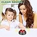 DEARMAMY Game Buzzer, Answer Buzzers for Game Show with Light Alarm Sound Show Button Box Party Contest Trivia Quiz for Kids Red