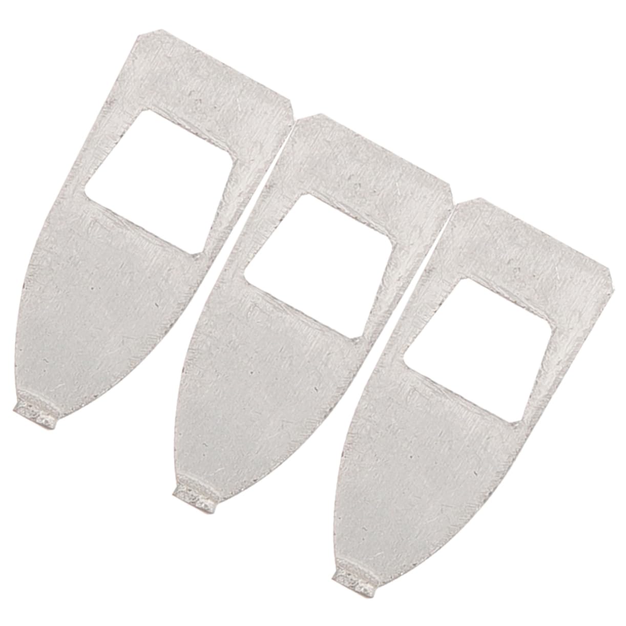 ibasenice Cello Bow Fittings Metal Bow Tips 3 Pack Easy to Install for Violin Players