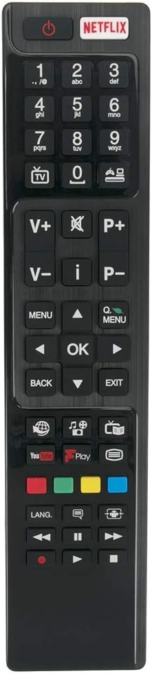 VINABTY RC4848F Remote Control Replacement for Hitachi TV 43292UHDFVP 55HK6T74U 43HB6T72U 48HB6T72U 49292UHDFVP 55292UHDFVP 43HB6T62H 50HK6T74U 49HK6T74U