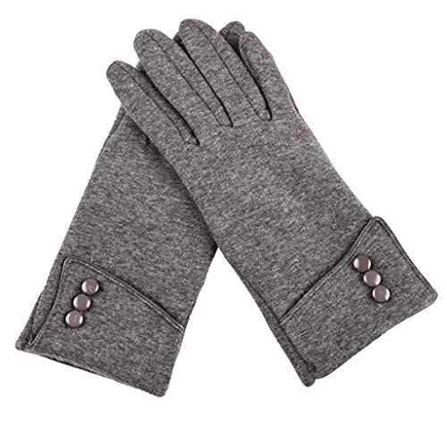 Kariwell Fashion Women Winter Gloves Warm Touchscreen Gloves Windproof Gloves for Women Girls Winter Using