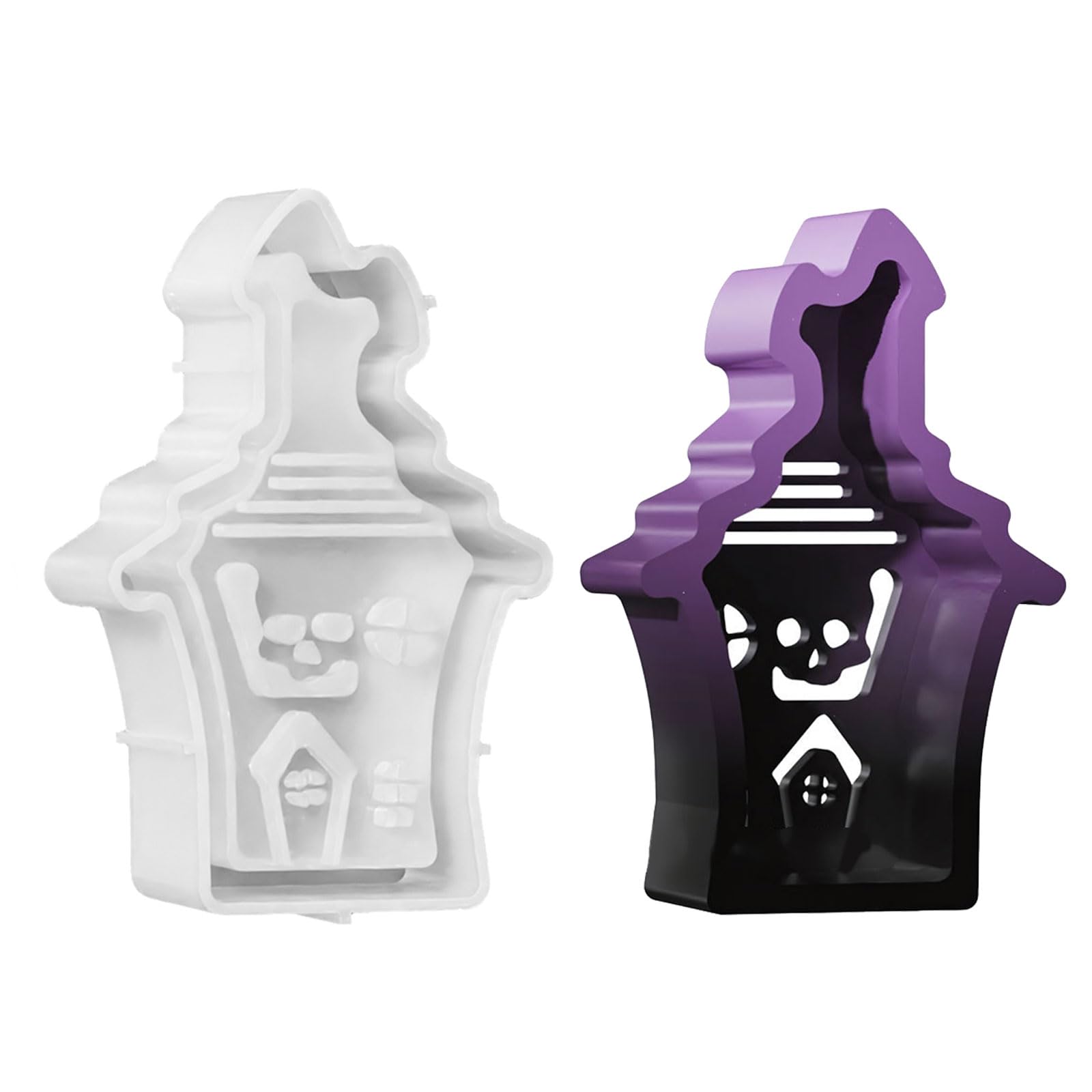 Woedpez Detailed Hollow Out Silicone for Making Craft Projects and Halloween Party Decoration Hollow