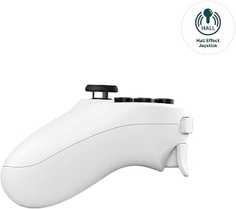 8Bitdo Pro 2 Wired Controller for Xbox, Hall Effect Joysticks and Hall Triggers, 3.5mm Audio Jack, Compatible with Xbox Series X|S, Xbox One, Windows 10/11 - Officially Licensed (White)