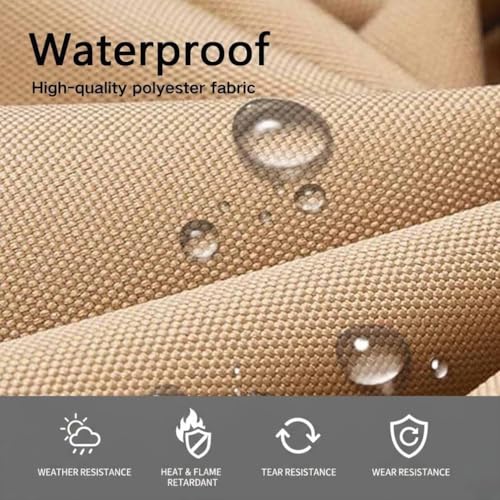 Auvent de terrasse rétractable et imperméable pour protection soleil jardin