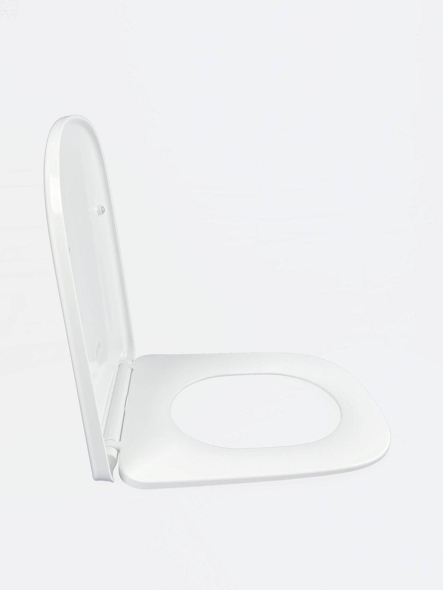Asiento Kohler - Vox E20142-00 - Asiento de inodoro con cierre lento y bisagras de metal, color blanco