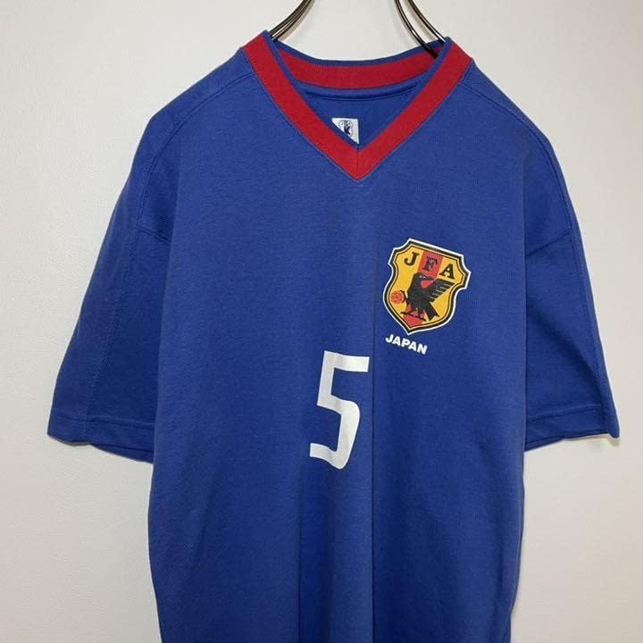 JFA 🌳 Tシャツ 日本サッカー協会 サイズS 宮本恒靖 日本代表 90s