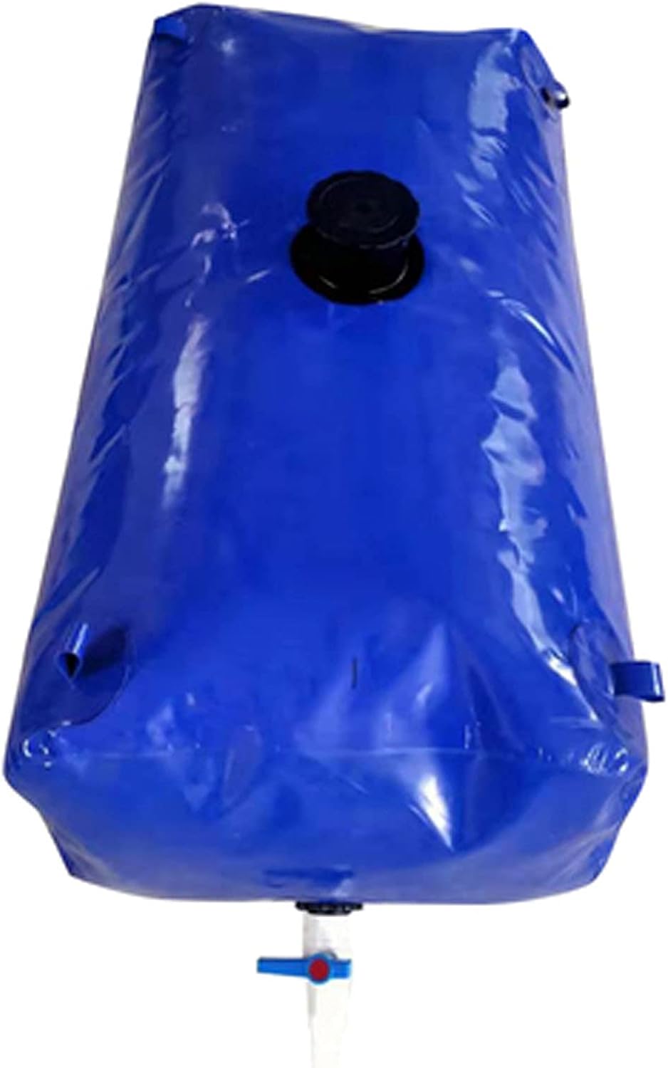 Foldable Water Bag Foldable Rubber Water Bladder Use PVC Plastic Wear-Resistant Anti-Drop Function for Camping and Fishing (350L)