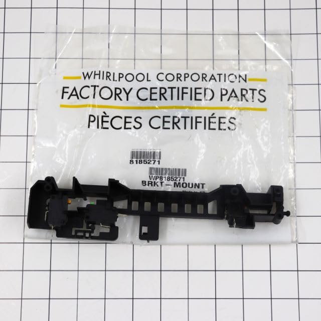 Allstar Appliance Parts WP8185271 Microwave Switch Holder, Black
