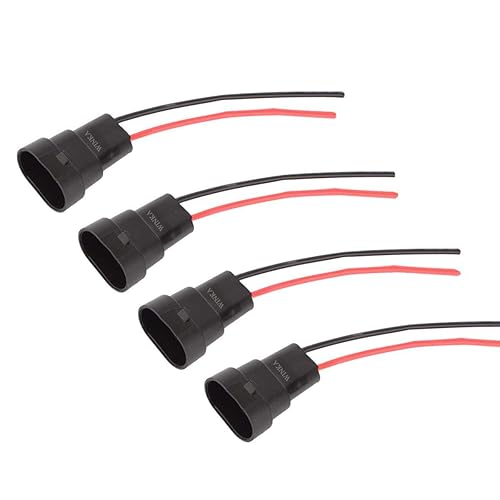 Winka 90059006H10 Adaptador macho Arnés de cableado Enchufes Conector precableado Enchufe Enchufe para Luz antiniebla de Coche