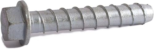 Simpson Strong-Tie THD50400H Titen HD Anclaje de tornillo de hormigón (Zinc) 12 x 4 (20)