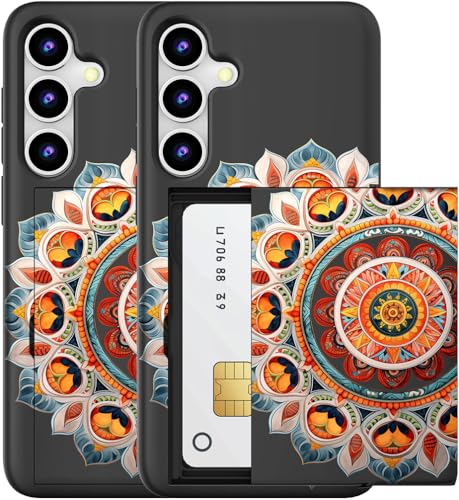 Coque Samsung S23 Plus style kawaii mandala pour sorties urbaines sans sac