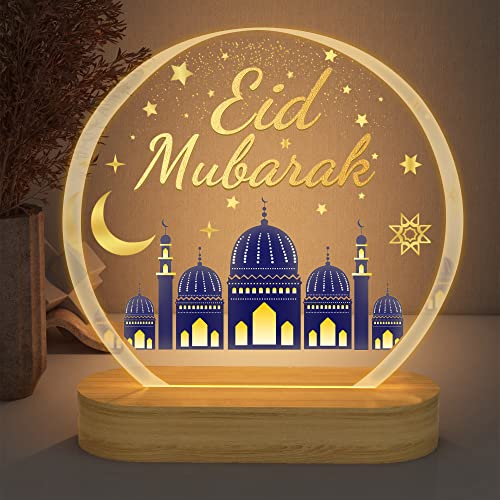 Ramadan Deacoration, Crystal Night Light, Ramadan Gifts For Home Bedroom Decor Family Friends #TOP11