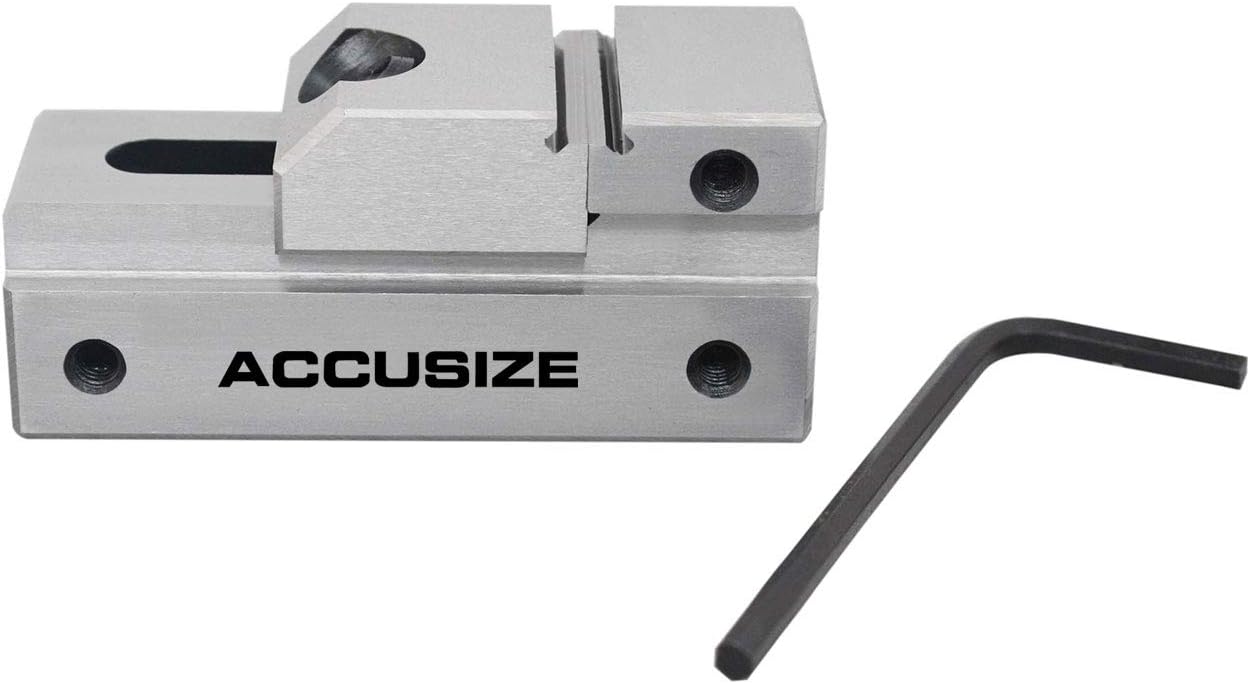 Accusize Industrial Tools 1''/25 mm Mini Precision Toolmakers Insert Vise, 3541-0050