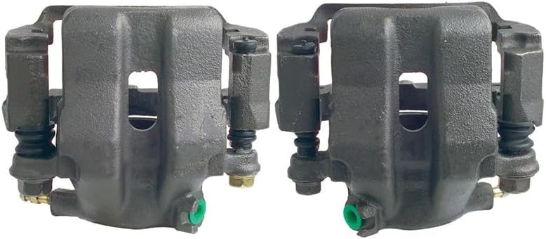 Front Left and Right Disc Brake Caliper Assembly Pair Set ZGYWAutoParts for Suzuki Grand Vitara 2.5L 1999-2005, for Suzuki Sidekick 1.8L 1996-1998, for Suzuki Grand Vitara 2.7L 2001