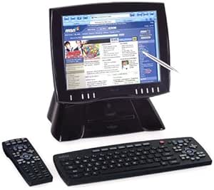 ICEBOX BEYOND Countertop Kitchen Entertainment System Computer, TV, DVD, COMPLETE SYSTEM (IBCT2BCAN) BLACK