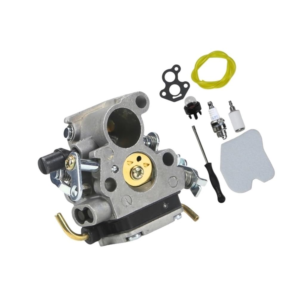 Carburador con filtro de aire y filtro de tubo de combustible apto for motosierra 235 235E 236 236E 240 240E C1T-W33-H235(C1T-W33-H235 Kit)