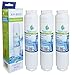 3x AquaHouse filtre à eau compatible pour Bosch Ultra Clarity 644845, Neff, Siemens, Miele, Gaggenau Réfrigérateur