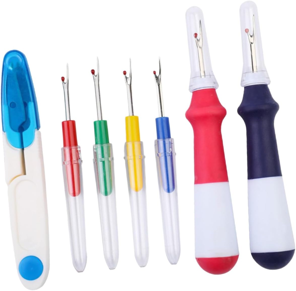 KONTONTY Vintage Appearance Seam Ripper Thread Cutter Tool for Sewing Portable Thread Rippers Kit Pattern