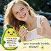 GiftMark Positive Avocado Emotional Cheer Support Crochet Mini Handmade Fall Thanksgiving Decor Christmas Birthday Gifts for Women Men Coworker Friends Teens Student