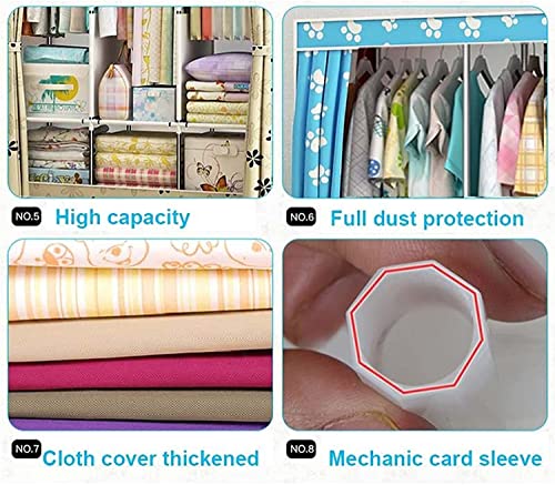 Armoire en tissu pliable pour remédier définitivement au manque de placards