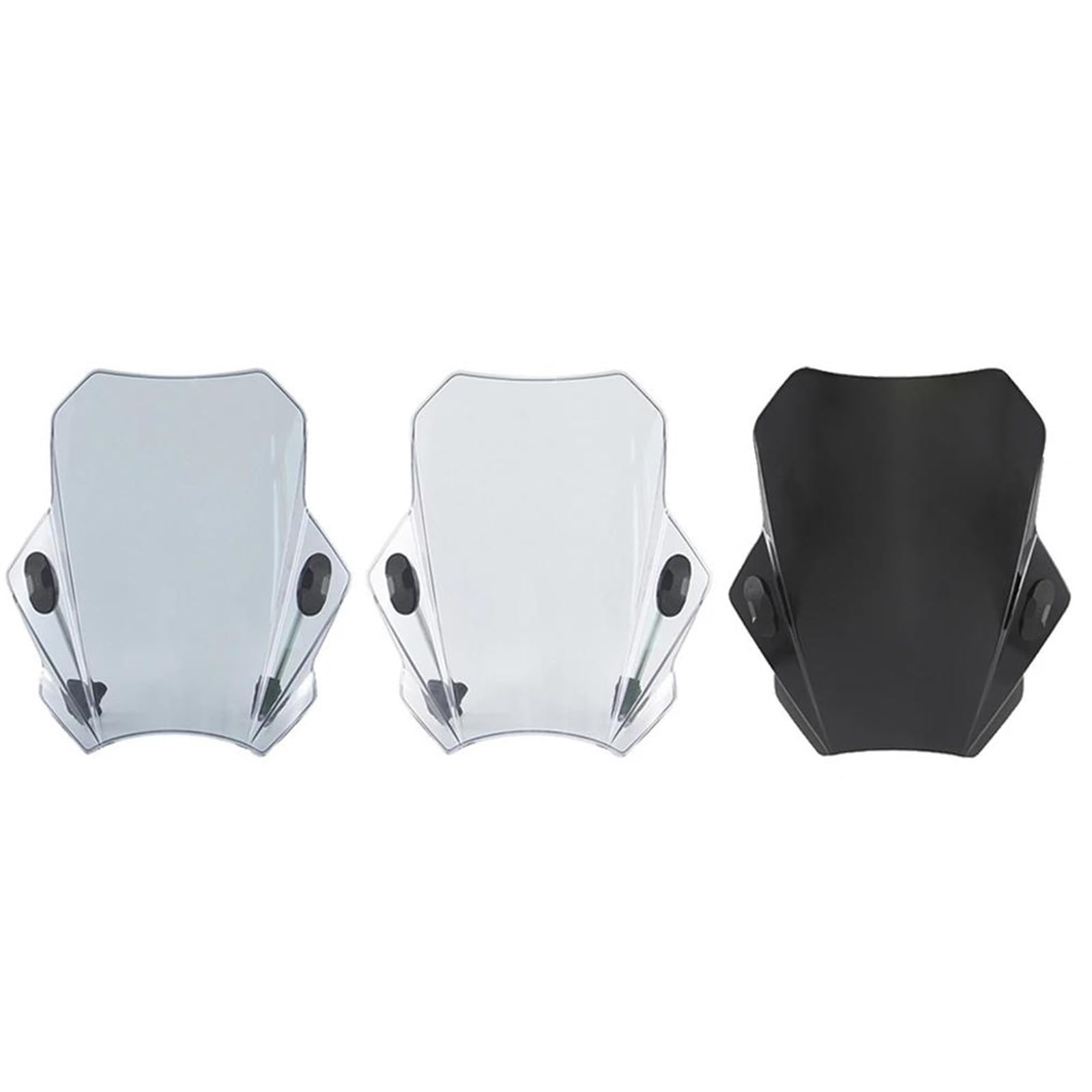 Parabrezza Per Moto Per Benelli BN251 BN302 BN302S 2014-2022 Deflettori Regolabili In Plastica, Spoiler Prolunga Di Deflettori(Trasparente)