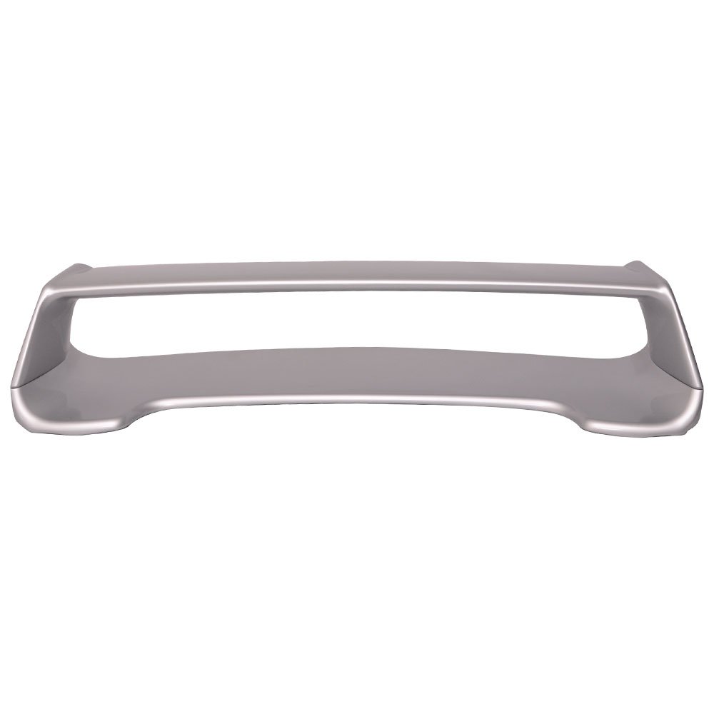 Fit 2002-2007 Subaru Impreza WRX Sedan Trunk Spoiler STI Style Painted #01G | IKON MOTORSPORTS with 3rd Brake LED Light Paint #01G Platinum Silver Metallic ABS Plastic Rear Trunk Lid Spoiler  product thumbnail 7