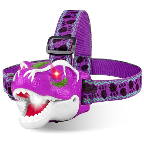 Kids T-Rex LED Head Torch