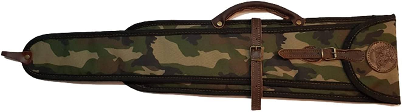 Artículos de Caza: Funda de Escopeta Superpuesta Paralela Desmontada, Acolchada en Camuflaje