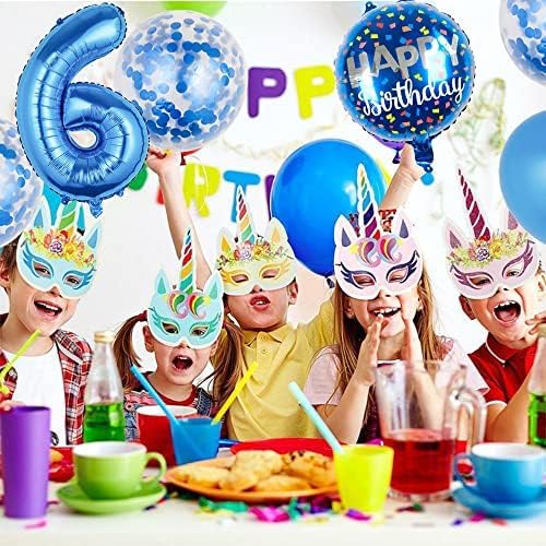 Miniatura 4 de Globos, 11 globos de aluminio para niños de 17 años para suministros de fiesta de cumpleaños de 17 años, globos de confeti, globos de fiesta de