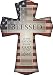 P. GRAHAM DUNN Decorative Picture Wall Cross (Patriotic)