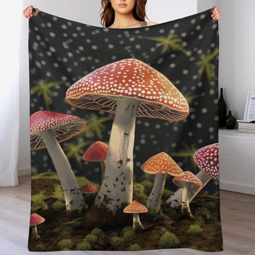 Couverture en flanelle champignons légère : fini les plaids lourds - 5
