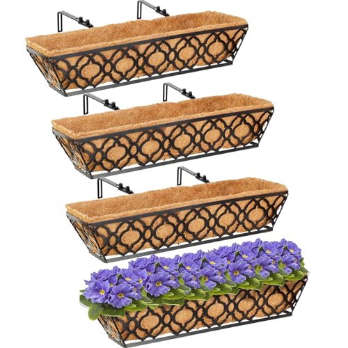 HFHOME 24 Inch Window Deck with Coco Liner, 24" Window