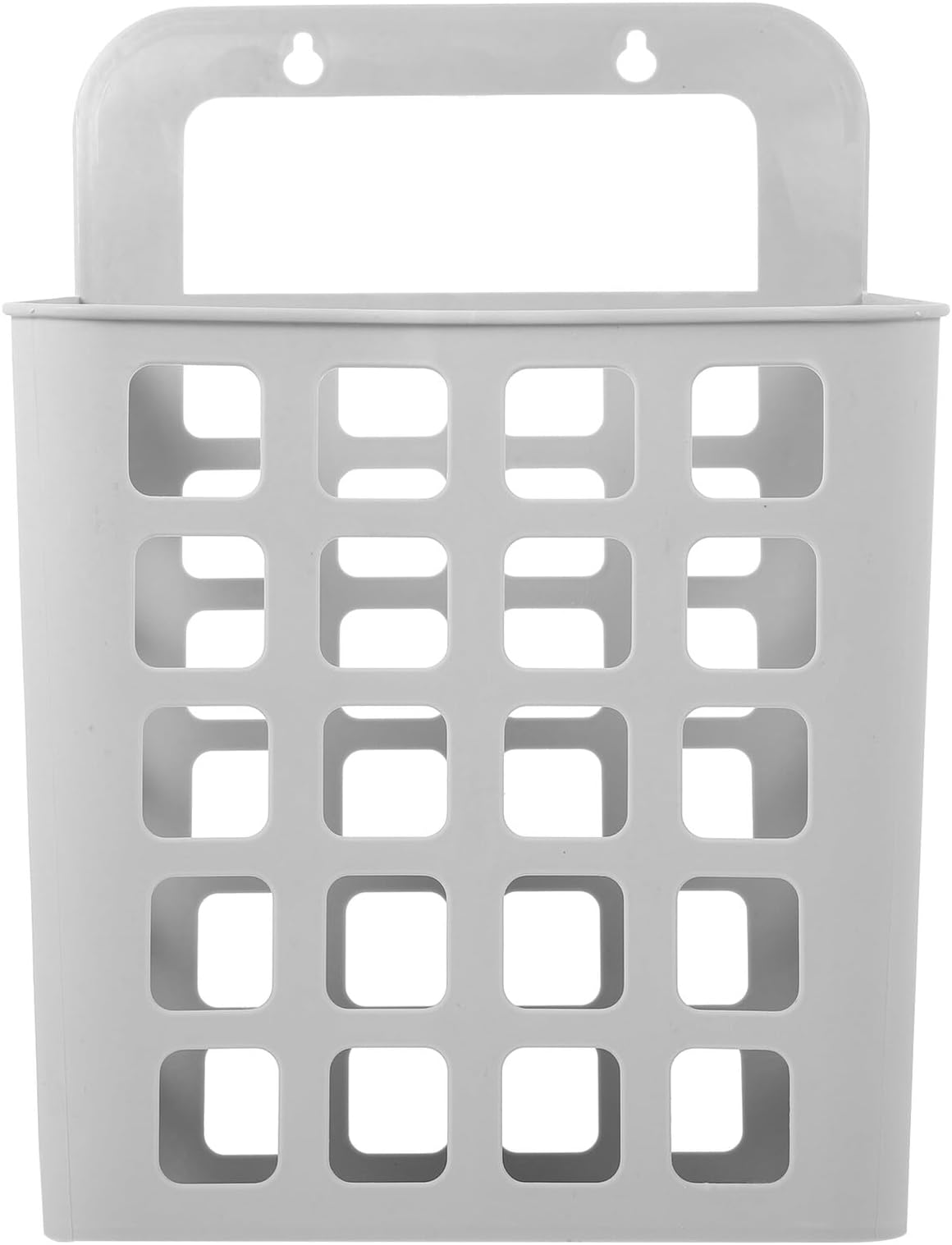 Foldable Plastic Laundry Basket Hanging Wall Storage Organizer for Clothes Towels Small Random Color Household Laundry Container Space Saver Random Color