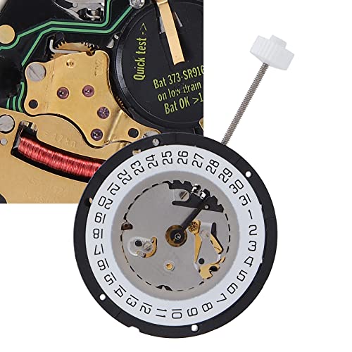 Mouvement à quartz J320 pour montre de diamètre 24 mm avec pile SR621SW - 3
