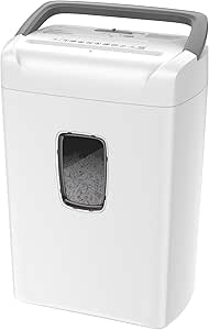 Tritadocumenti Bonsaii C209-D - Taglio Incrociato 10 Fogli, Distrugge Carte Di Credito, Cestino 21L - Foto 4