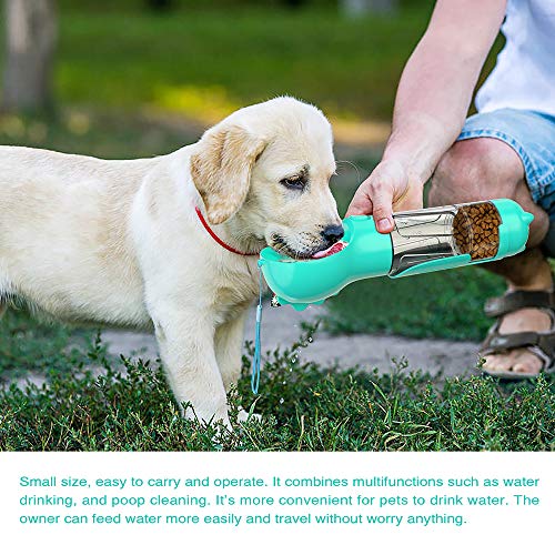 ERYUE Garrafa de água para cachorro, Garrafa de água para cachorro para passear Dispensador de água