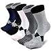 Produktbild Zehensocken Herren 5 Finger Socken aus Baumwolle Sport Schule Laufen Socken Männer Sneaker Socken mit Zehen, Größe 39-44, 5 Paare