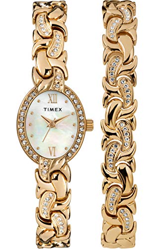 Timex Classics Women's 19mm Watch Gift Set TW2T49900
