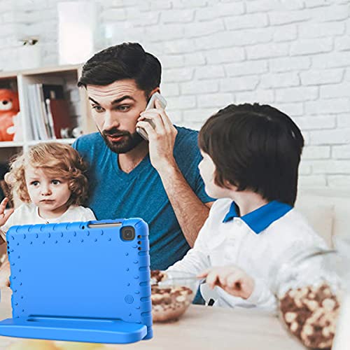 Avawo Kids Case For Samsung Galaxy Tab A7 Lite 8.7 Inch 2021, Galaxy Tab A7 Lite Case - Shockproof Light Weight Handle Stand Kids Case For Samsung Tab A7 Lite 8.7-Inch (2021) Sm-T220/T225/T227, Blue #TOP6