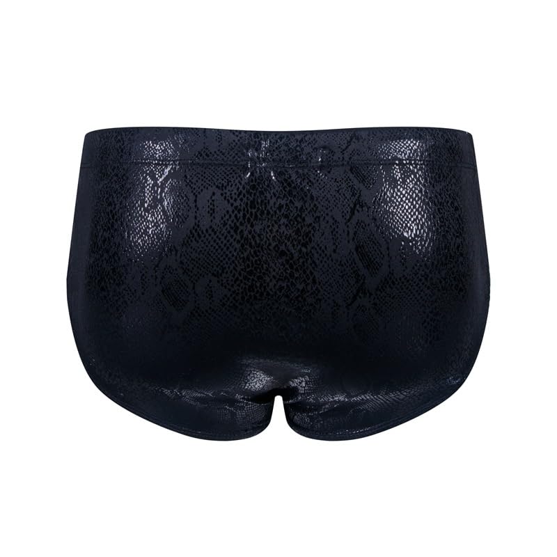 JOCKMAIL Mens Swim Briefs Sexy Rainbow Print Swim Bikini Briefs with Removable Pad3