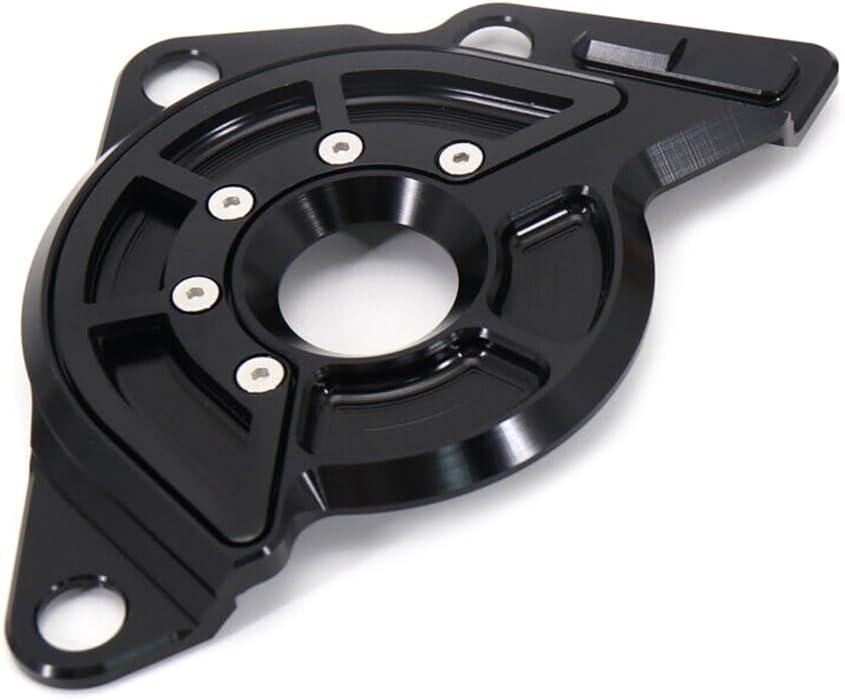 Bacar CNC Front Chain Guard Sprocket Cover Protector Black for Yamaha Tracer 9/MT-09 2021 2022 Motorbike